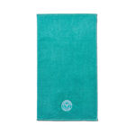 Serviettes Christy Christy Embroidered Guest Serviette-Bleu Foncé