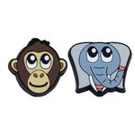 Accessoires Raquettes Gamma ZooDamp 2er Schildkröte, Löwe