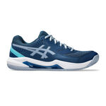 Chaussures de padel ASICS ASICS Gel-Dedicate Chaussures Padel Hommes-Bleu Petrol, Bleu Gris