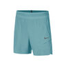 Court Dri-Fit Slam Shorts Hommes-Bleu Petrol, Vert