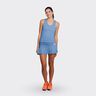 Basica Débardeur tank top Femmes - bleu, 