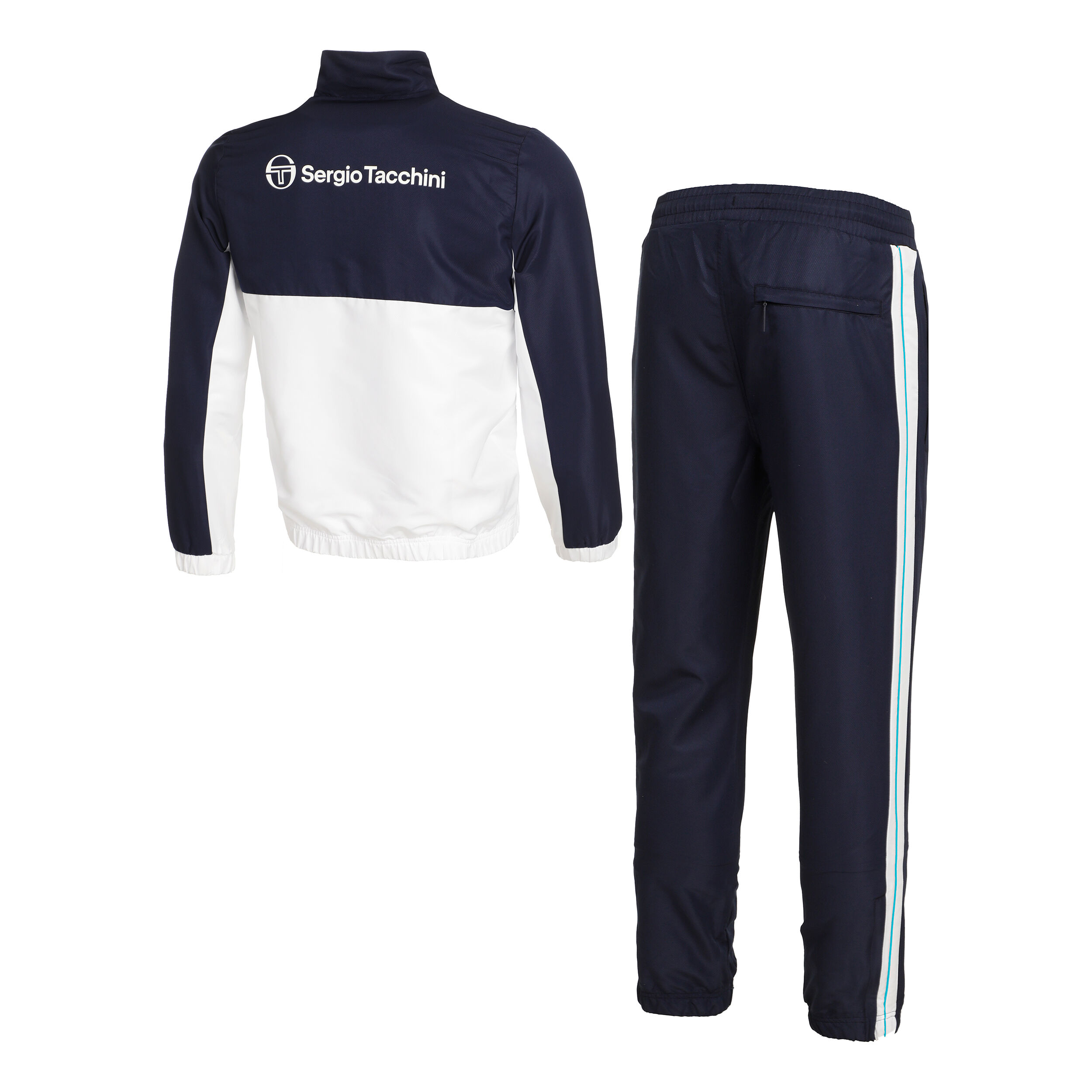 Zelma Surv tement Hommes Bleu Fonc Blanc