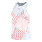 Vêtements Lotto Lotto Tech IV D1 Débardeur Tank Top Femmes-Rosé, Blanc