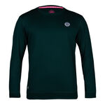 V&ecirc;tements BIDI BADU BIDI BADU Chaka Basic Crew Sweat-shirt Hommes-Vert Fonc&eacute;