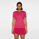 V&ecirc;tements JLindeberg JLindeberg Ada T-shirt Femmes-Rouge