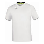 V&ecirc;tements de tennis Mizuno Mizuno Core T-shirt Hommes - blanc, bleu