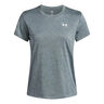Tech Twist T-shirt Femmes-bleu gris