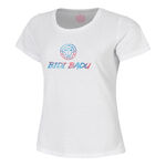 Vêtements BIDI BADU BIDI BADU Logo Chill T-shirt Femmes - blanc, 