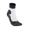 RU Trail Chaussettes De Running Hommes-Blanc,Gris Foncé