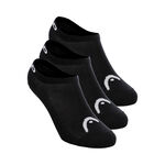 V&ecirc;tements HEAD HEAD Performance Crew Chaussettes de tennis Pack de 3 Enfants-noir
