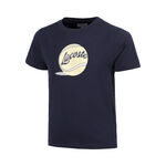 Lacoste Lacoste T-shirt Enfants - bleu fonc&eacute;, jaune