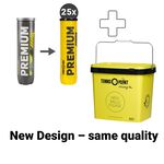 Balles De Tennis Tennis-Point 25x Premium Tennisball 4er plus Balleimer eckig