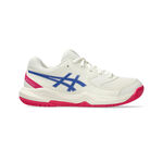 Chaussures de tennis ASICS ASICS Gel-Dedicate 8 Chaussures Toutes Surfaces Enfants-Crème,Bleu Foncé