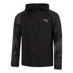Vêtements Puma Puma Favorite AOP Woven Veste Running Hommes-Noir,Blanc