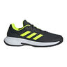 GameCourt 2 Chaussures Toutes Surfaces Hommes-Noir,Jaune Lemon