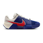 Chaussures de tennis Nike Nike GP Challenge Pro PRM Chaussure Terre Battue Hommes-Bleu Foncé,Crème