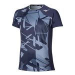 Vêtements De Tennis Mizuno Daybreakers Shadow Graphic Short Sleeve Tee