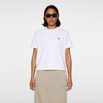 V&ecirc;tements JLindeberg JLindeberg Kangol Lina T-shirt Femmes-Blanc
