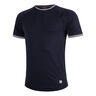 Court Performance Crew T-shirt Hommes-Bleu Fonc&eacute;