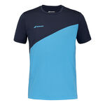 Vêtements Babolat Babolat Drive Crew Neck T-shirt Hommes-Bleu,Bleu Foncé