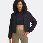 Vêtements Under Armour Under Armour Rival Woven Veste De Survêtement Femmes-Noir