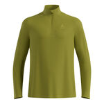 V&ecirc;tements Odlo Odlo Essential 1/2 Zip Maillot de course Hommes-vert