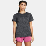 Vêtements Under Armour Under Armour Tech Twist T-shirt Femmes-Noir