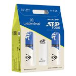 Balles De Tennis Dunlop ATP Tour 2x 4PET + Waterdrop Promotion Package