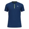 X-Alp Trail Crew Neck Maillot de course Hommes - bleu fonc&eacute;, 