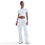 Vêtements Nike Nike Court Heritage Crop Polo Femmes-Blanc