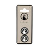 Antivibrateur Pack De 2 Unités-Noir