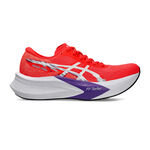 Chaussures de running ASICS ASICS Magic Speed 4 Chaussure De Comp&eacute;tition Femmes-Corail,Gris