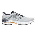 Chaussures de running Mizuno Mizuno Wave Inspire 21 Chaussure De Running Avec Stabilisateurs Hommes-Gris Clair,Corail