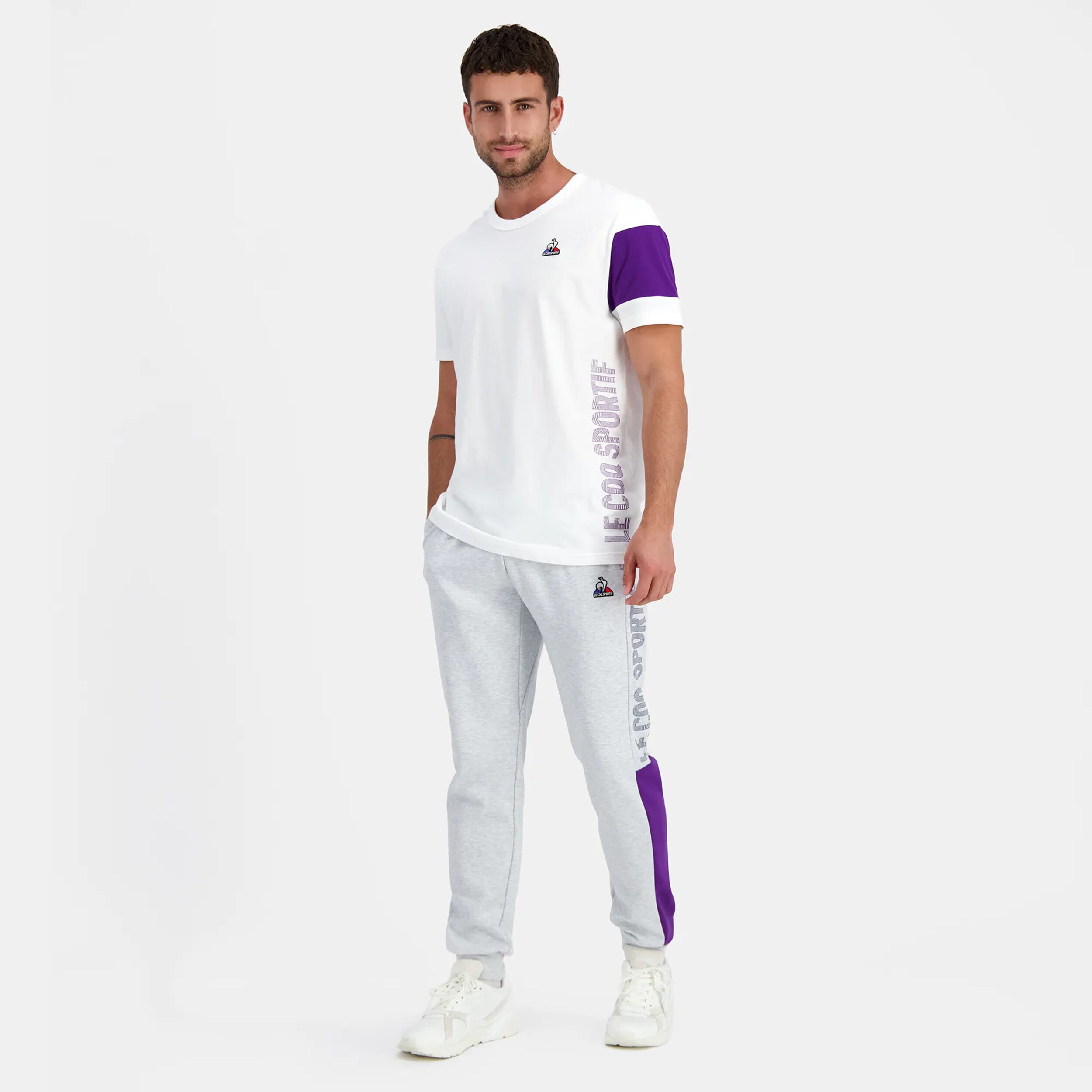 Survetement le coq sportif violet deals