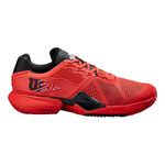 Chaussures de padel Wilson Wilson Bela Tour Chaussures Padel Hommes-Rouge,Noir