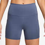 Vêtements de tennis Nike Nike Court Dri-Fit Ball Short Avec Poche-balles Femmes-Bleu Gris