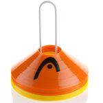 Accessoires Pour Entraîneurs HEAD Markierungshütchen gewölbt 20er Set