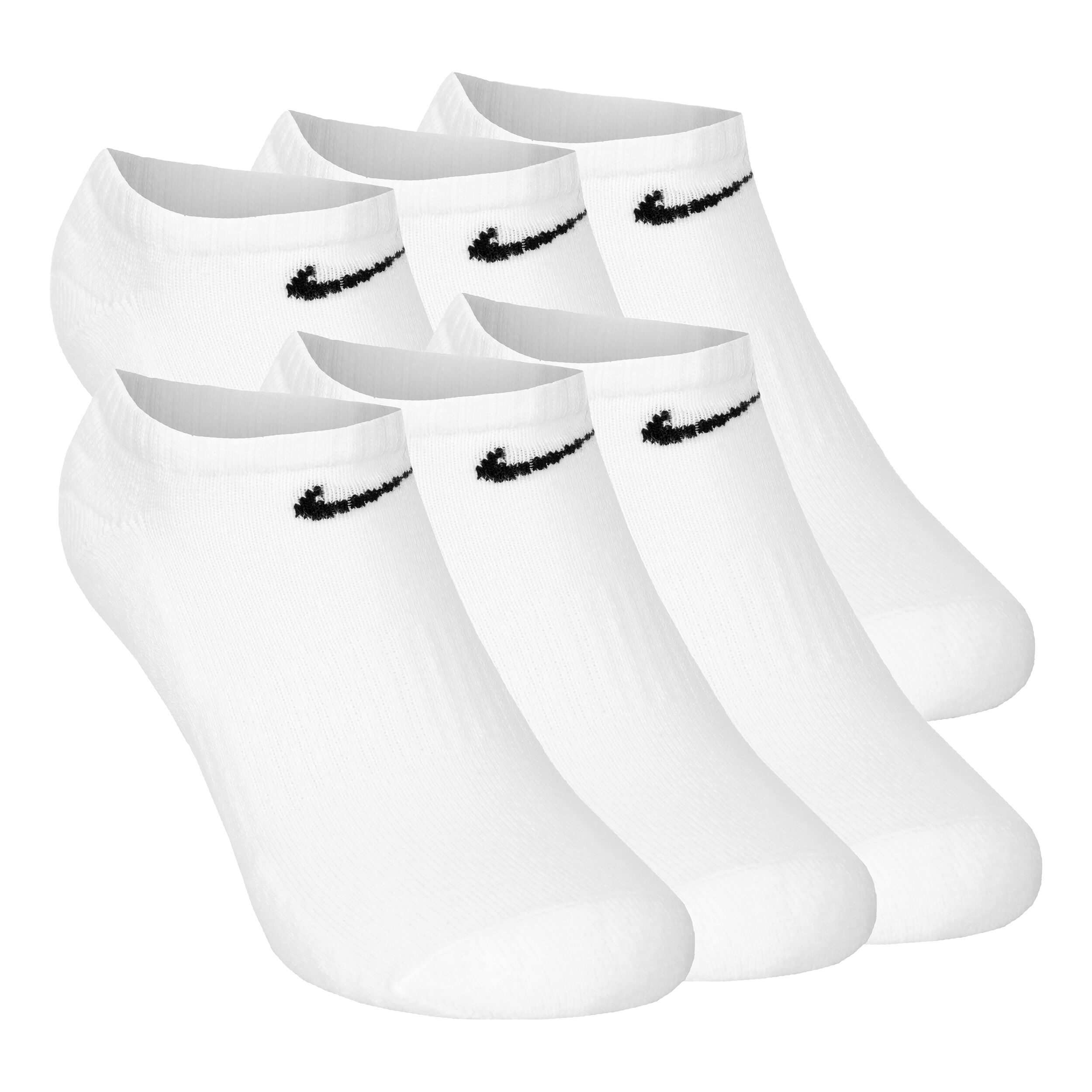 Buy Nike Everyday No Show Chaussettes De Tennis Pack De 6 Blanc Noir online Tennis Point BE