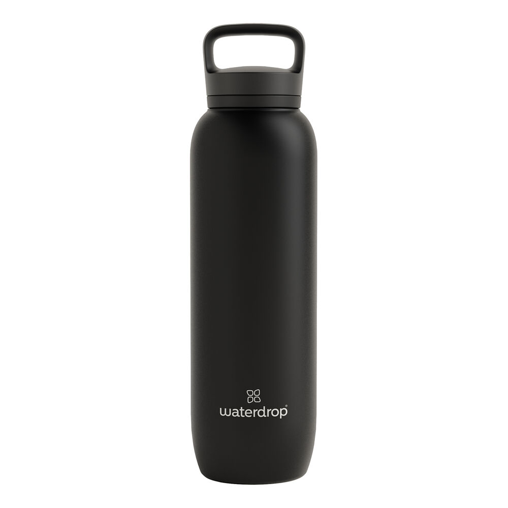 Waterdrop All-Purpose Thermo Bottle Schwarz 1L Gourde
