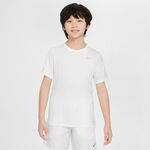 Vêtements Nike Nike Dri-Fit  T-shirt Garçons - blanc, 