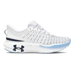 Chaussures de running Under Armour Under Armour Infinite Elite Chaussure De Running Sans Stabilisateurs Femmes-Blanc,Gris