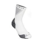 V&ecirc;tements Odlo Odlo Ceramicool Run Crew Chaussettes De Running-Blanc