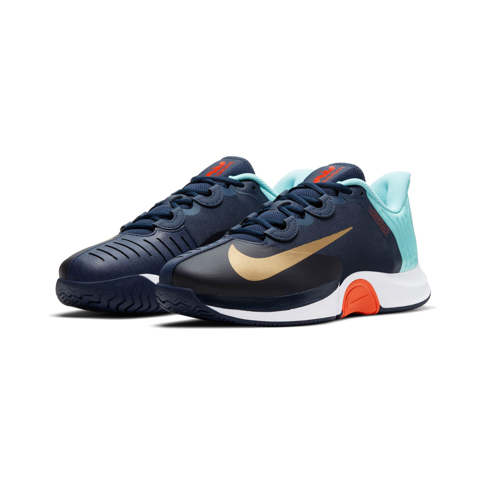 Nike Court Air Zoom GP Turbo Chaussure Tout Terrain Hommes - Bleu Foncé , Bleu Clair acheter en