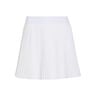 Club Pleated Long Jupe Femmes-blanc