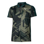 Vêtements Mizuno Mizuno Daybreakers Shadow Polo Hommes-Noir,Vert