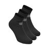 Crew Performance Chaussettes de tennis Pack de 3 -noir