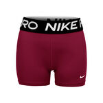 Vêtements Nike Nike Dri-Fit Big Kids 3in Shorts Filles - rouge vin, noir