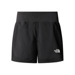 V&ecirc;tements The North Face The North Face Sunriser 4in Short De Running Femmes-Noir