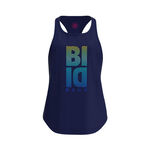 V&ecirc;tements BIDI BADU BIDI BADU Grafic Illumination Chill D&eacute;bardeur tank top Filles - bleu fonc&eacute;, multicouleur