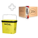 Balles De Tennis Balls Unlimited 25x Code Red 4er plus Tennis-Point Balleimer
